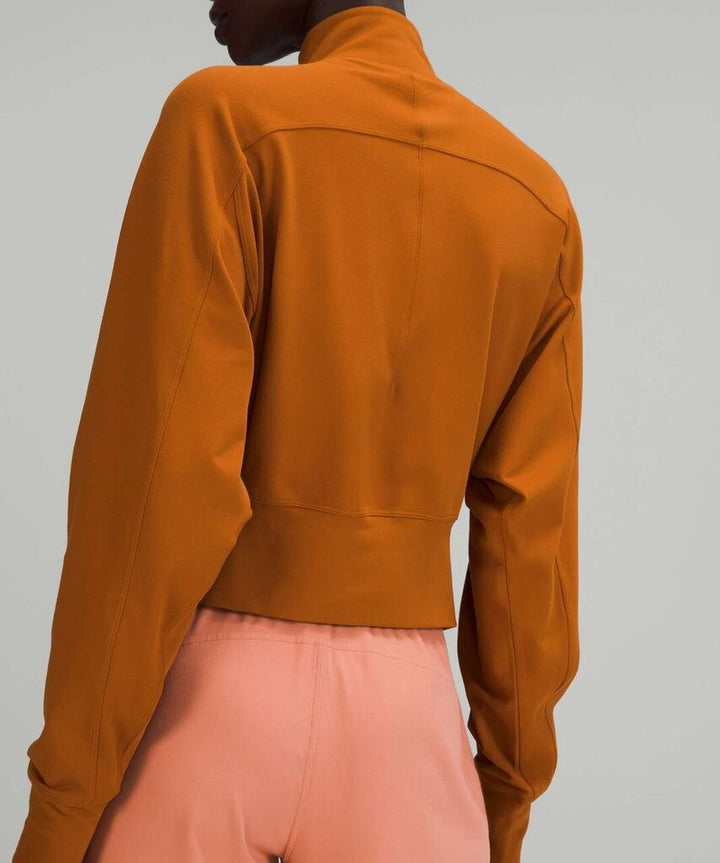 Lululemon Ready To Rulu Half- Zip Pullover in Butternut Brown- Size 10 (Org. Retail $108)