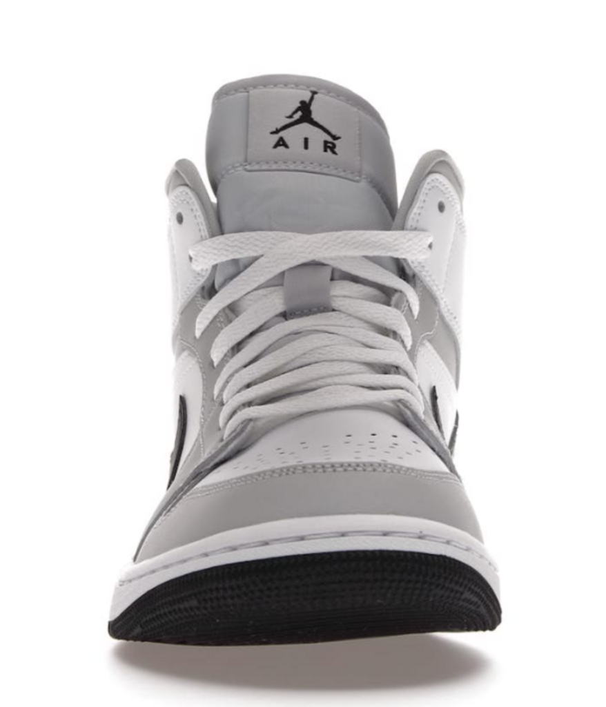 Nike Air Jordan 1 Mid Sneakers Smoke Grey-Size 6.5