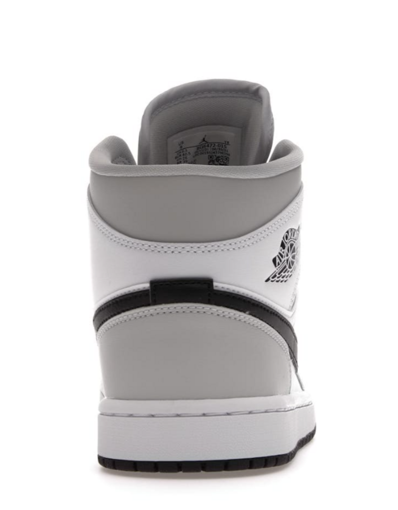 Nike Air Jordan 1 Mid Sneakers Smoke Grey-Size 6.5