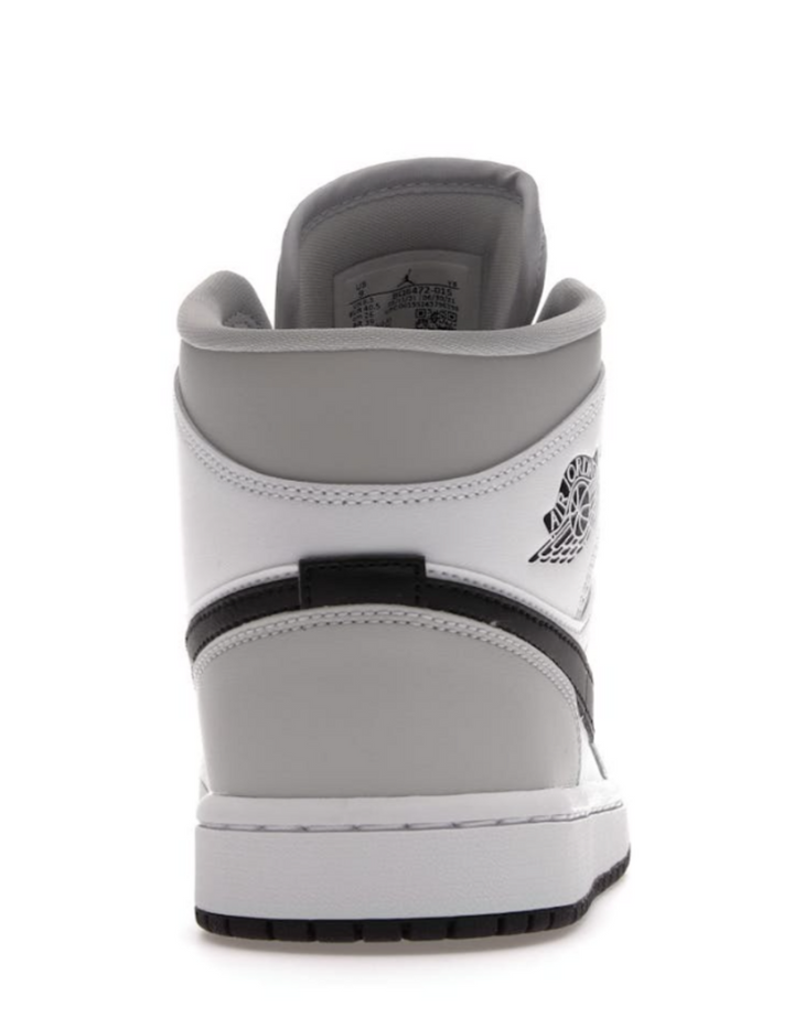Nike Air Jordan 1 Mid Sneakers Smoke Grey-Size 6.5