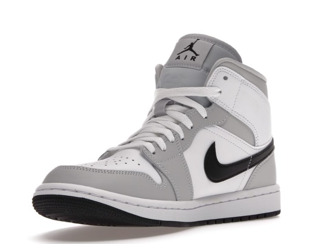 Nike Air Jordan 1 Mid Sneakers Smoke Grey-Size 6.5