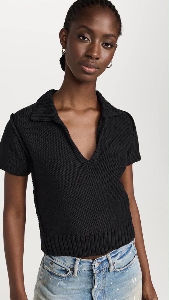 NSF Sage Polo Top (Retails for $258) - Size XS