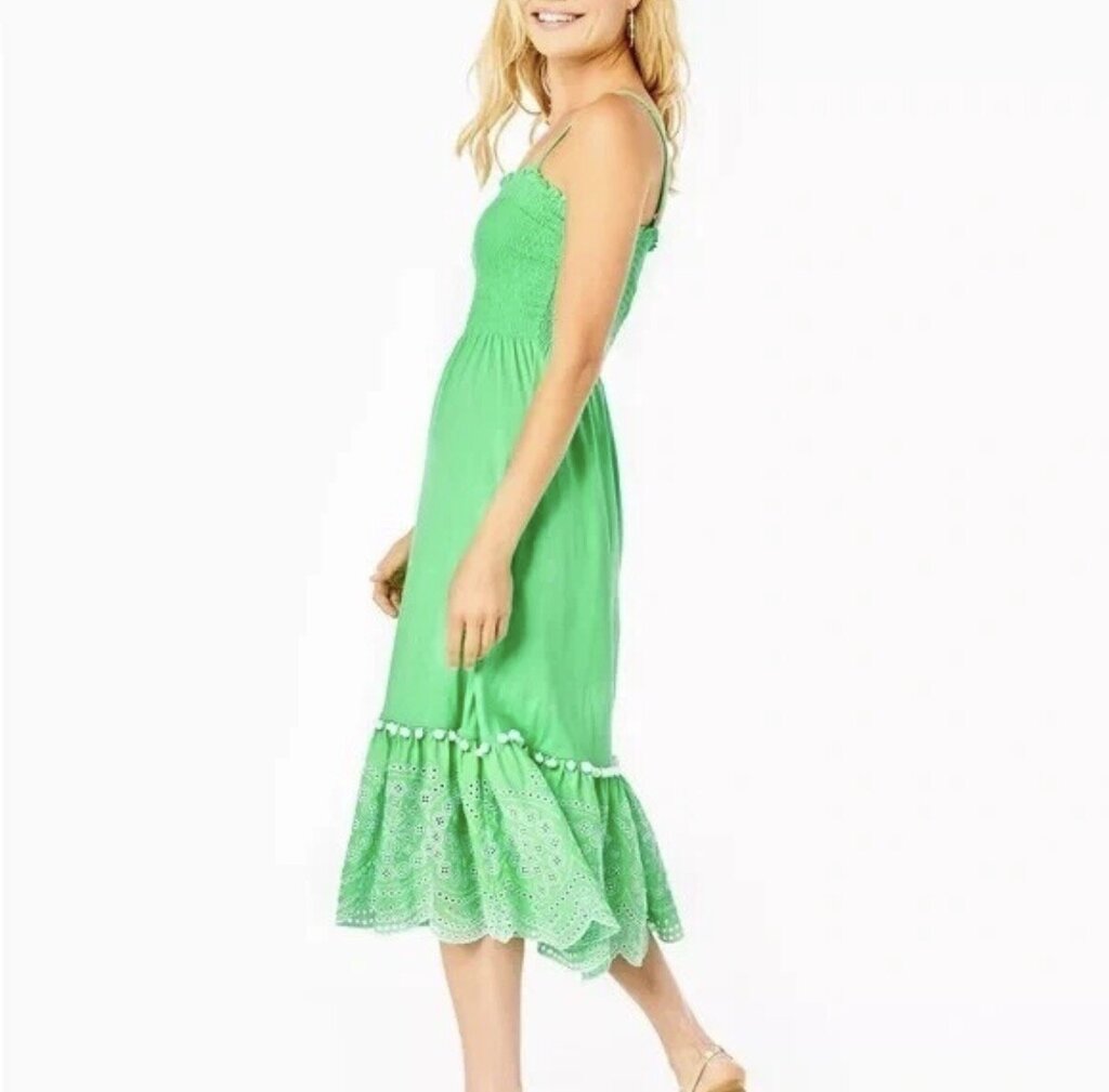 Lilly Pulitzer Modesto Dress in Cabana Green - Size Small