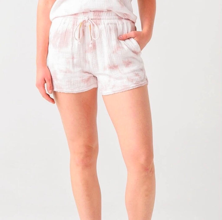 Faherty Ventura Tie-Dye Topanga Shorts - Size Small