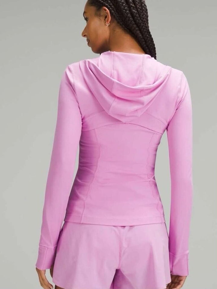 Lululemon Pink Hooded Define Jacket- Size 4