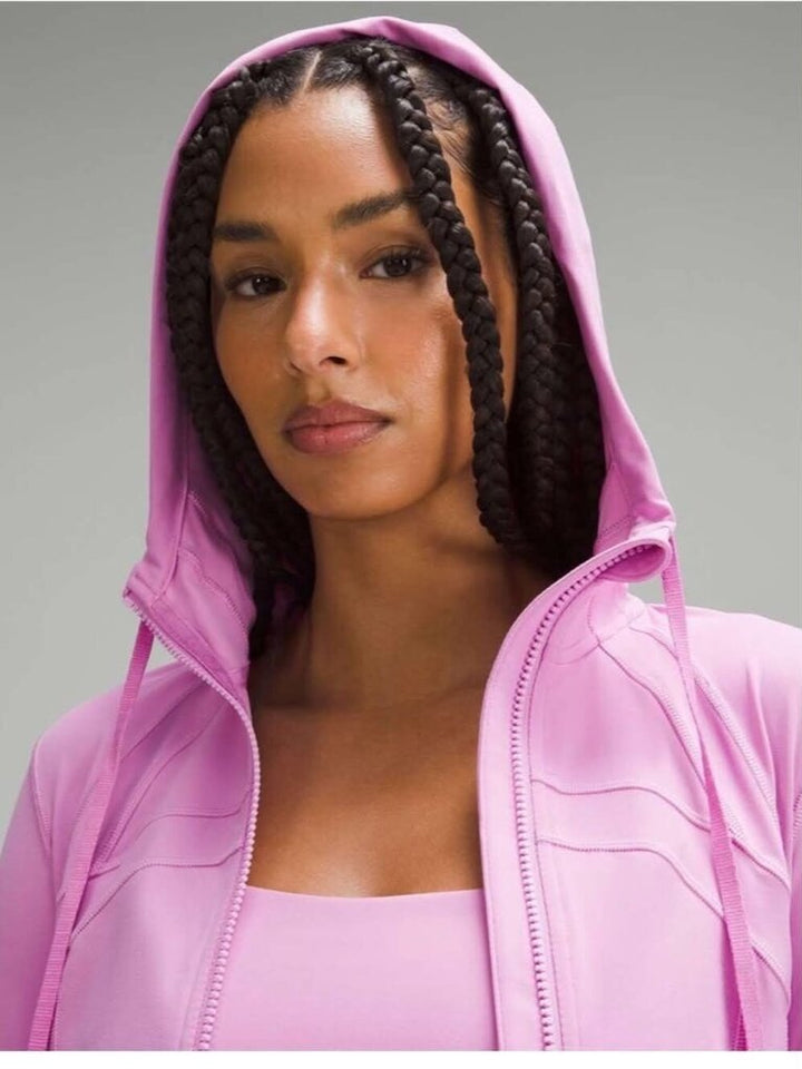 Lululemon Pink Hooded Define Jacket- Size 4