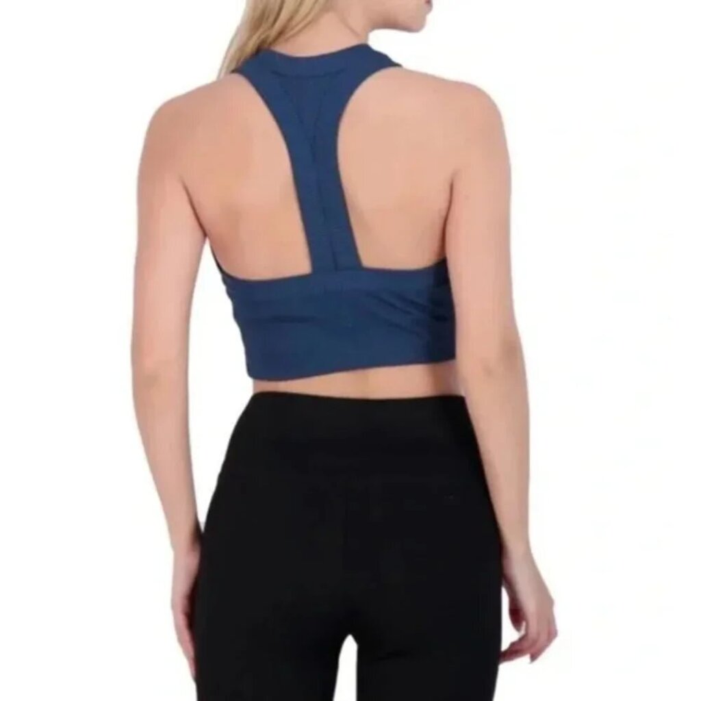 Free People Game Time Tank Top In Blue - Size Small
