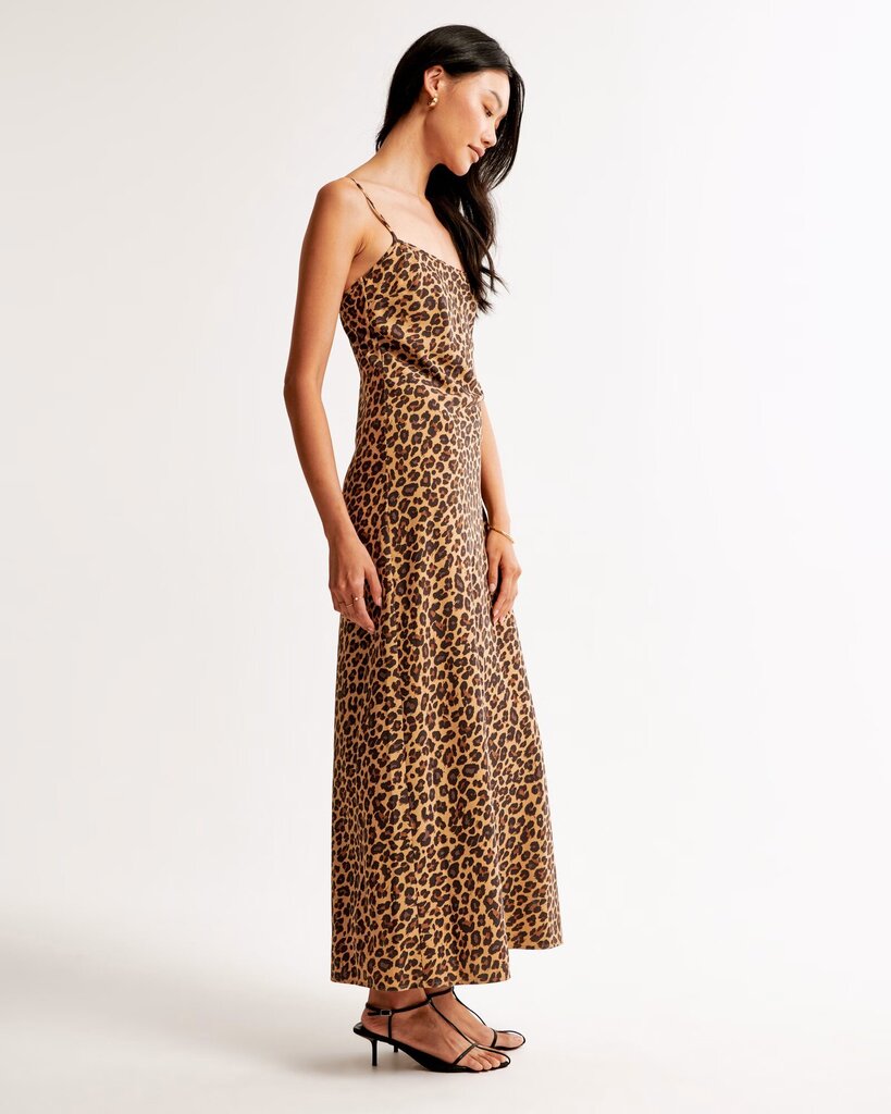 Abercrombie & Fitch NWT The A&F Julia Slip Maxi Dress - Size Small P (Retails for $90)