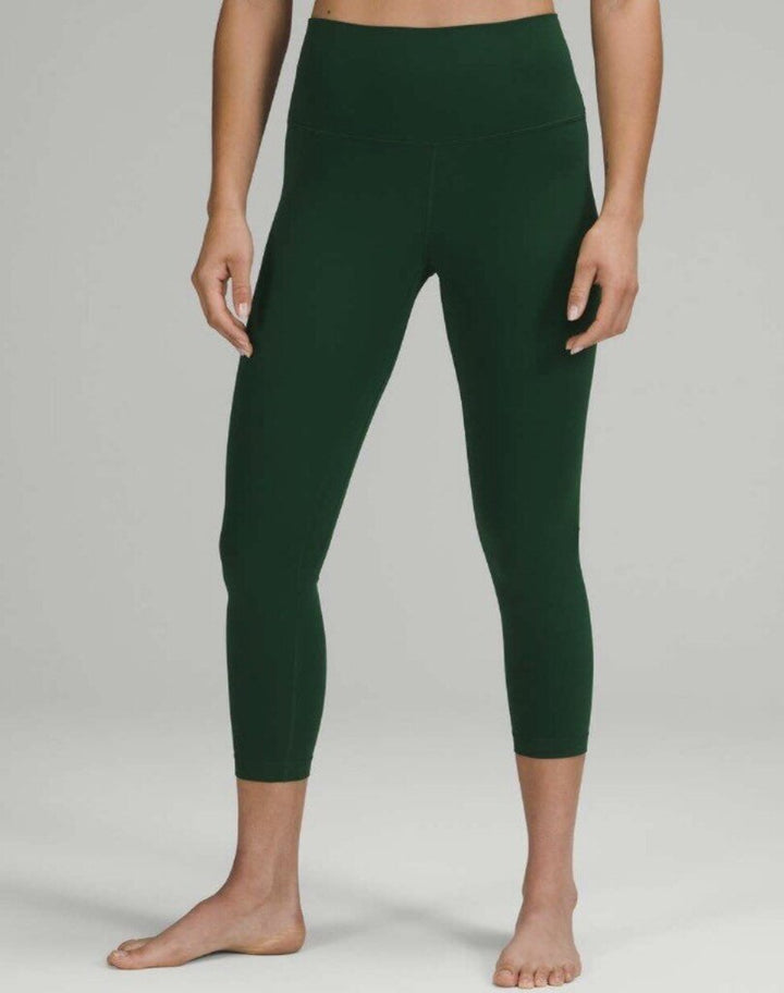 Lululemon Align High-Rise Crop 23" in Everglade Green (Retails for $88) - Size 12