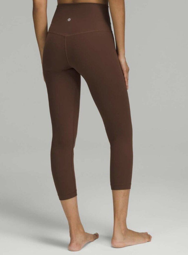Lululemon Align High-Rise Crop 23" in Java (Retails for $88) - Size 12