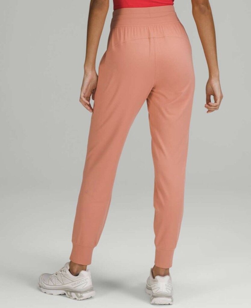 Lululemon Rulu Ready to Run Joggers in Pink Savnnah - Size 8