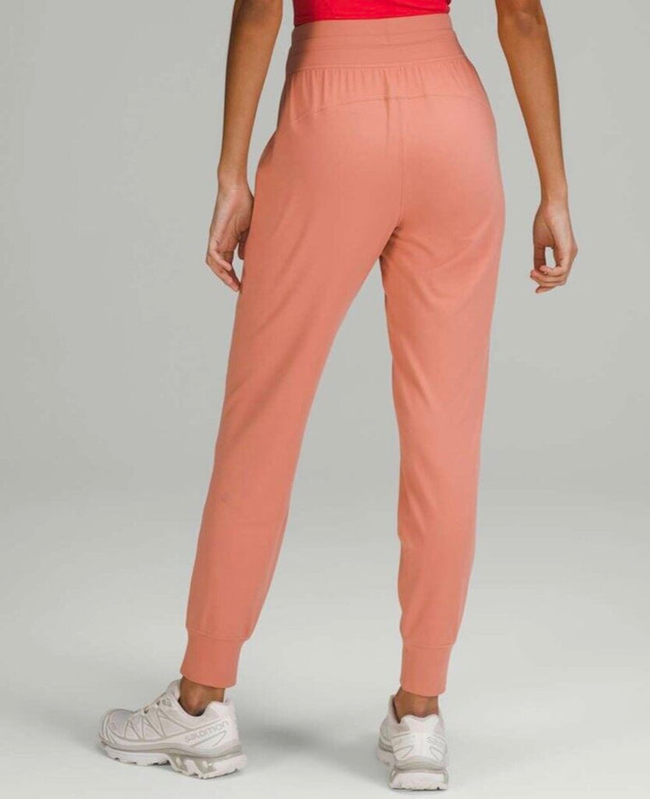 Lululemon Rulu Ready to Run Joggers in Pink Savnnah - Size 8