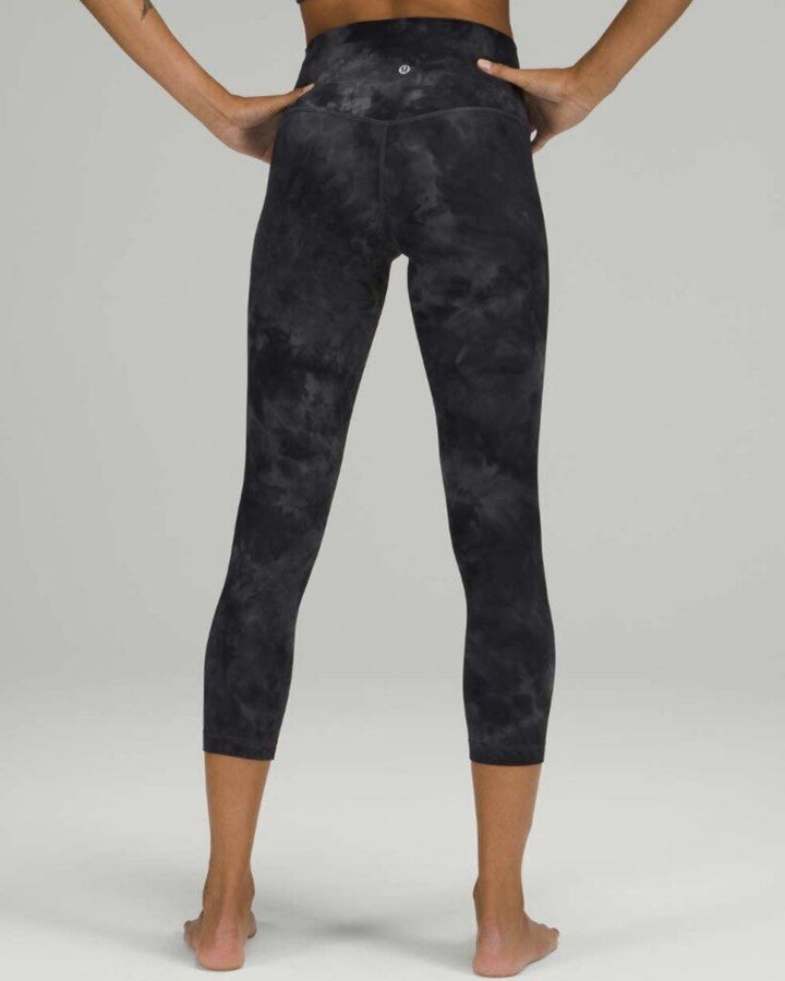 Lululemon Align High-Rise Crop 23" in Pitch Grey Graphite Grey (Retails for $98) - Size 12