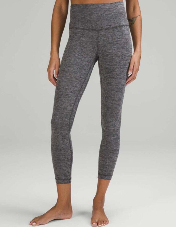 Lululemon Align High-Rise Pant 25" in Heathered Graphite Grey (Retails for $98) - Size 12