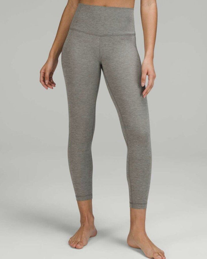 Lululemon Align High-Rise Pant 25" in Heathered Grey Sage (Retails for $98) - Size 12