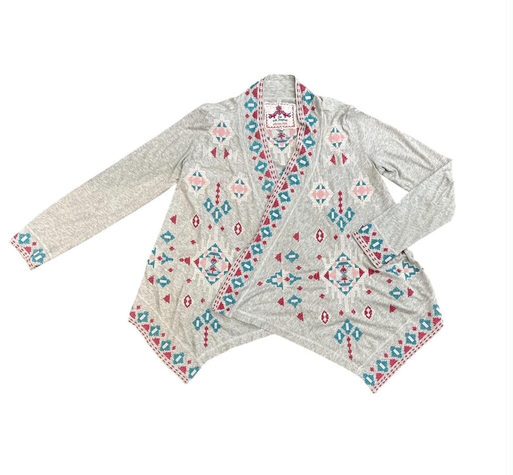 Johnny Was Embroidered Cardigan - Size Small