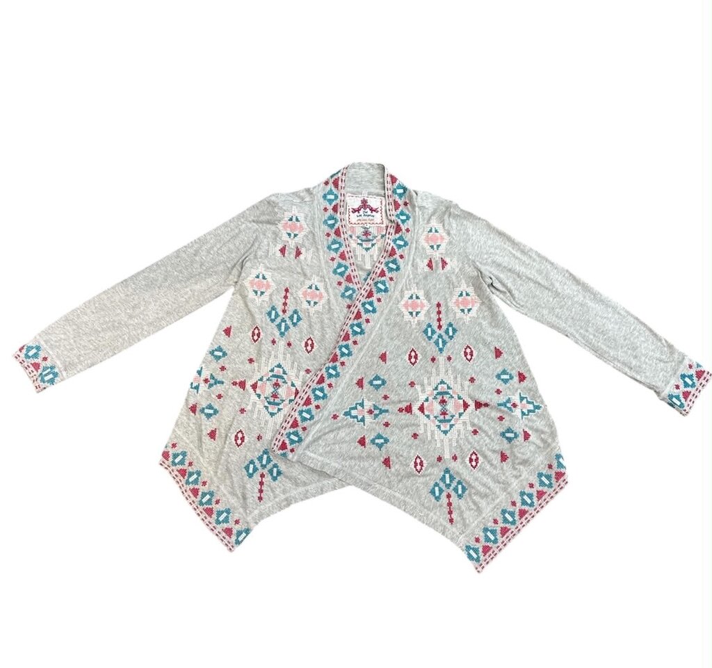 Johnny Was Embroidered Cardigan - Size Small