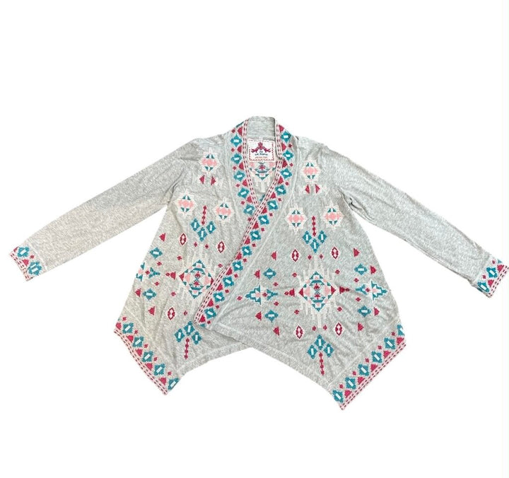 Johnny Was Embroidered Cardigan - Size Small