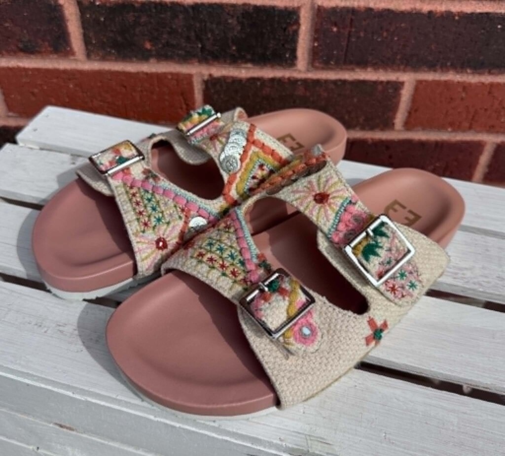 Fizzy Goblet Dreamcatcher Sandals - Size 38