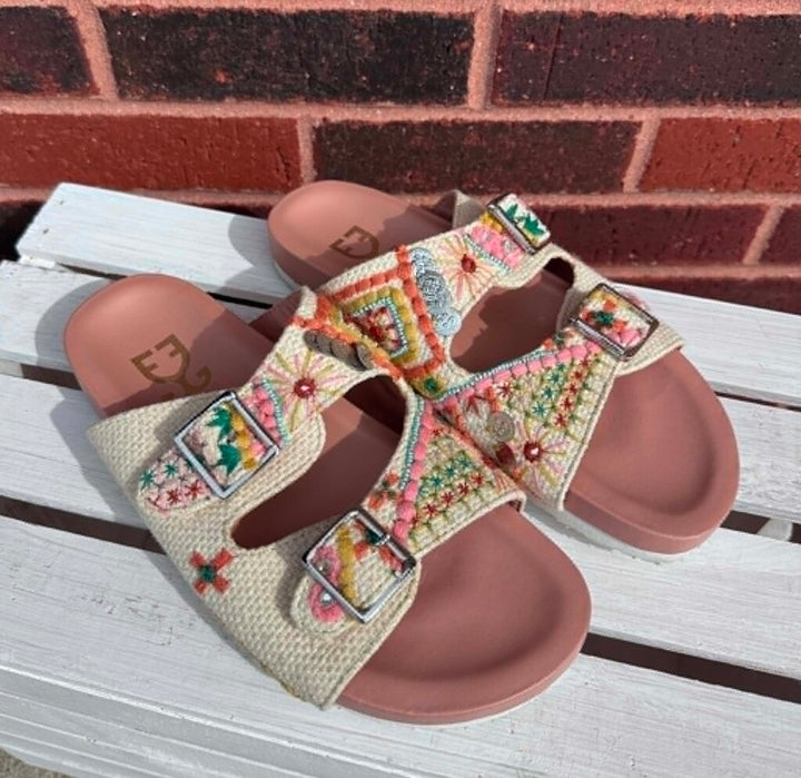 Fizzy Goblet Dreamcatcher Sandals - Size 38