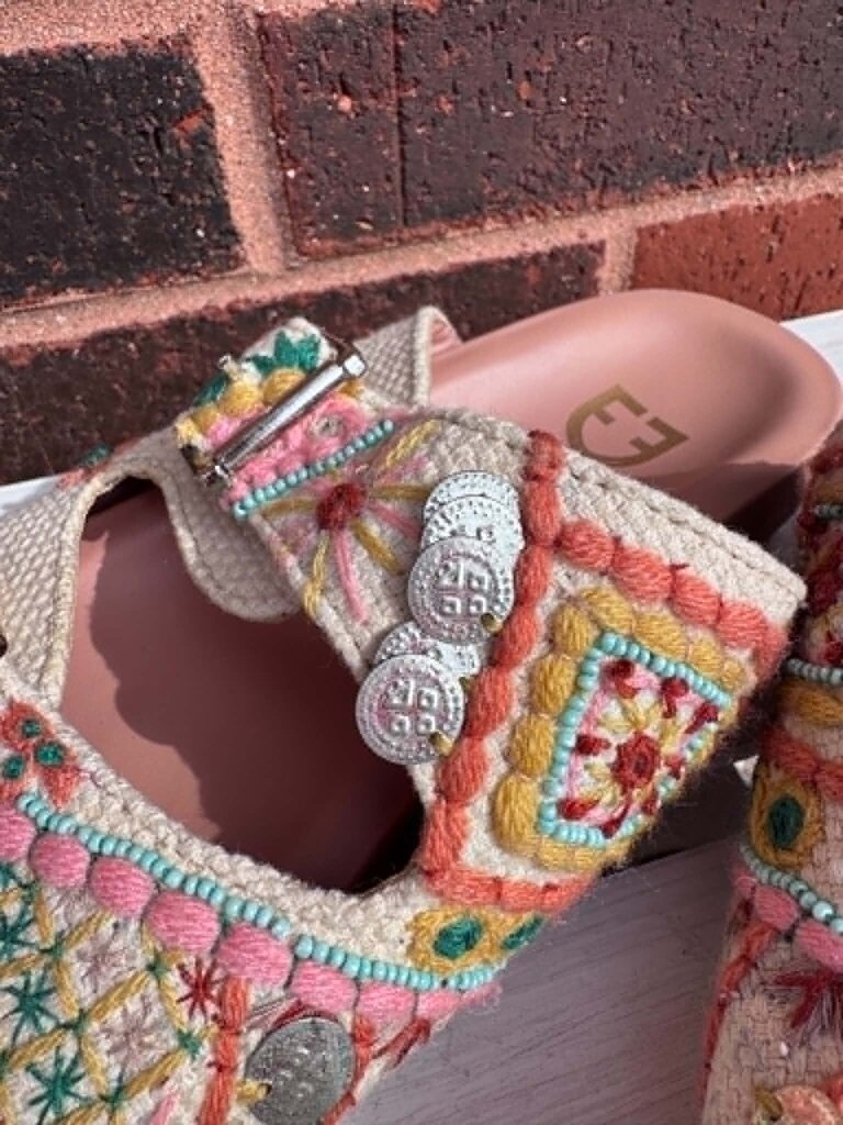 Fizzy Goblet Dreamcatcher Sandals - Size 38