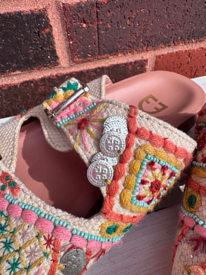Fizzy Goblet Dreamcatcher Sandals - Size 38