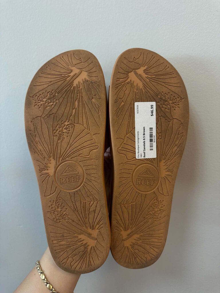 Reef Vista Soho Cruz Slides - Size 8.5