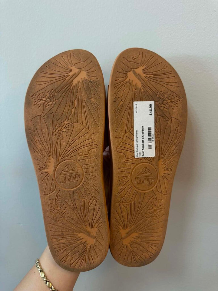 Reef Vista Soho Cruz Slides - Size 8.5