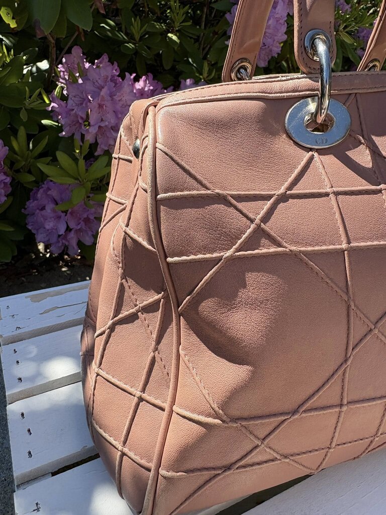 Christian Dior Cannage Granville Polochon Bag