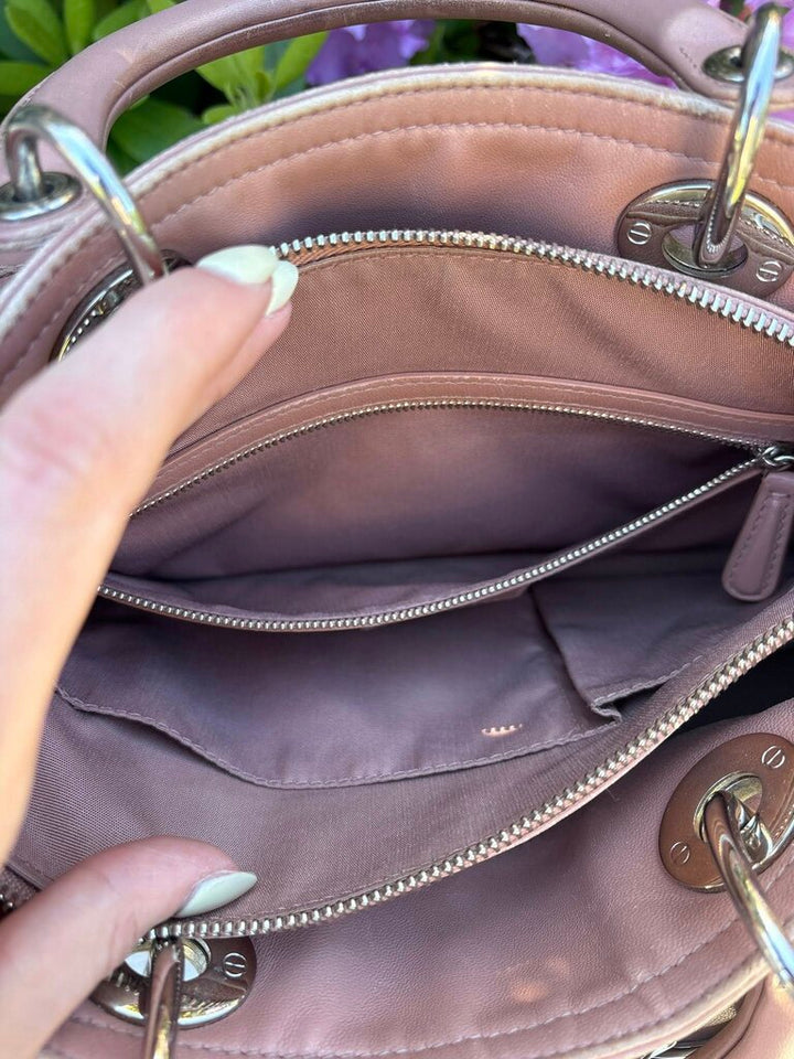 Christian Dior Cannage Granville Polochon Bag