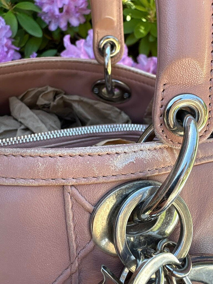 Christian Dior Cannage Granville Polochon Bag