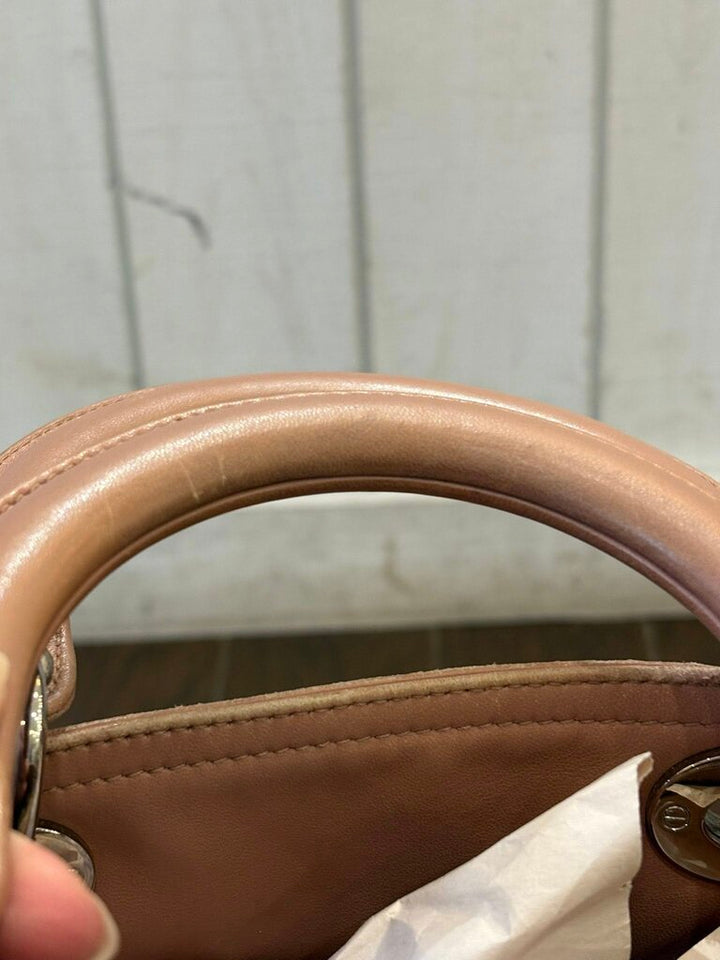 Christian Dior Cannage Granville Polochon Bag