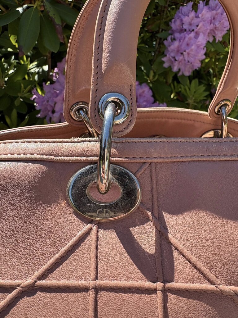 Christian Dior Cannage Granville Polochon Bag