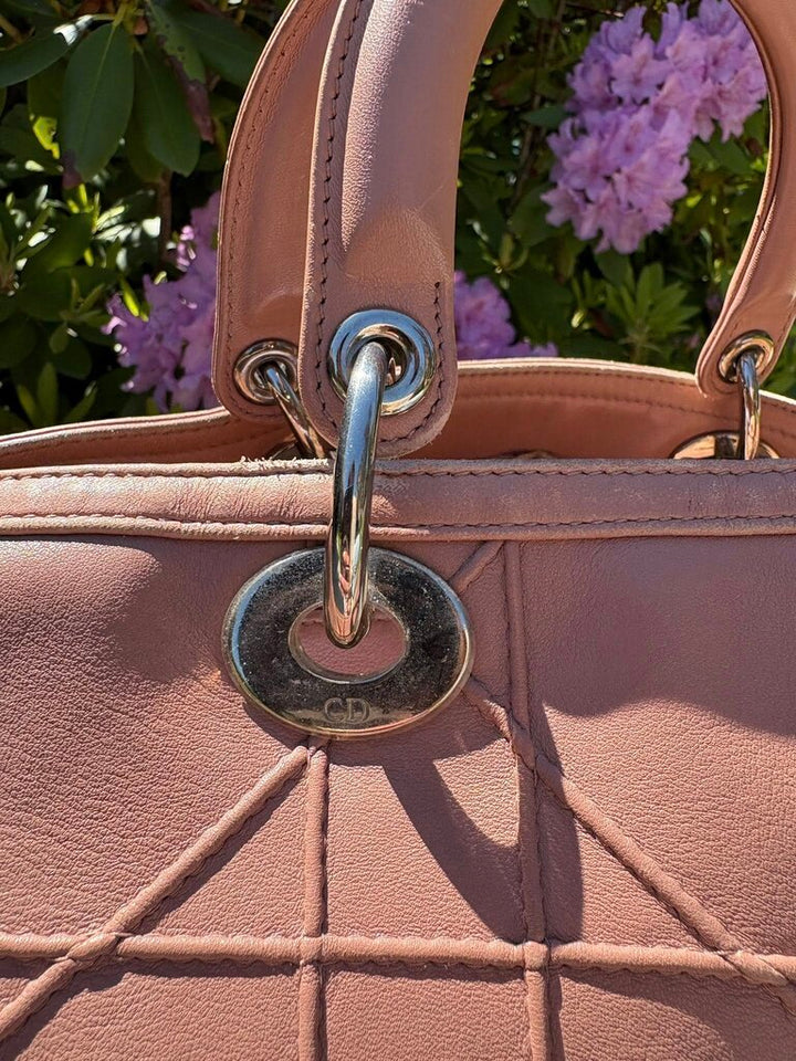 Christian Dior Cannage Granville Polochon Bag