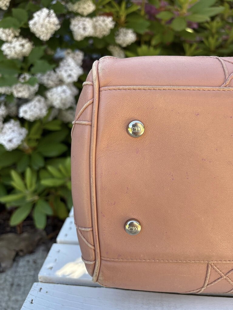 Christian Dior Cannage Granville Polochon Bag