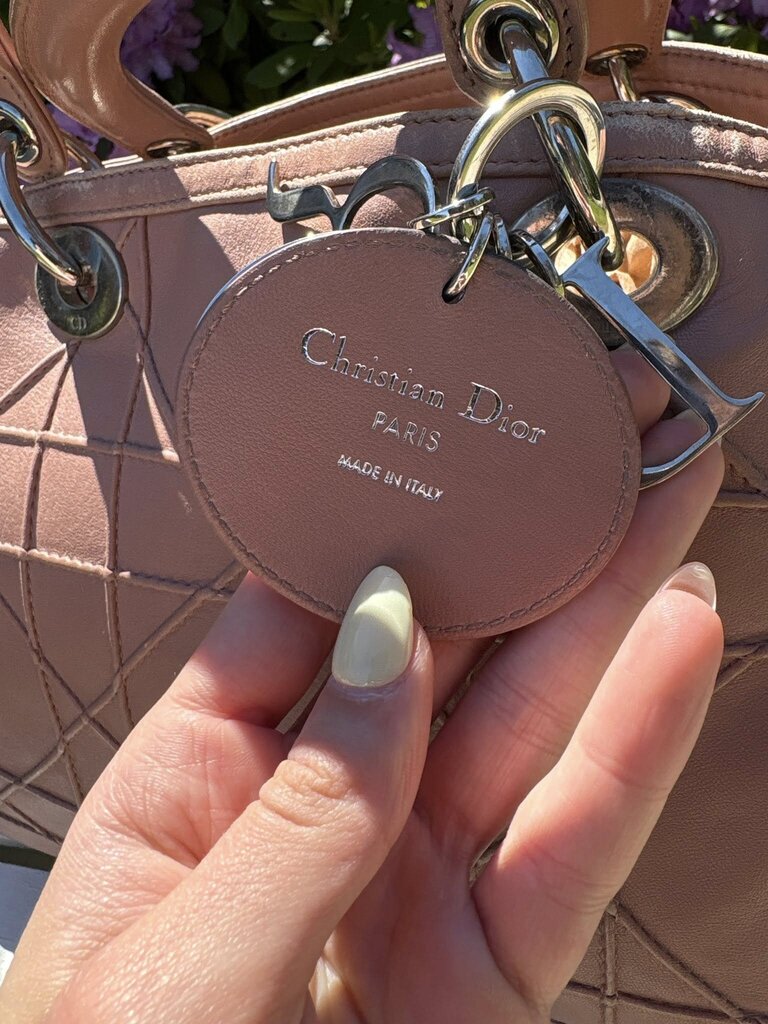 Christian Dior Cannage Granville Polochon Bag