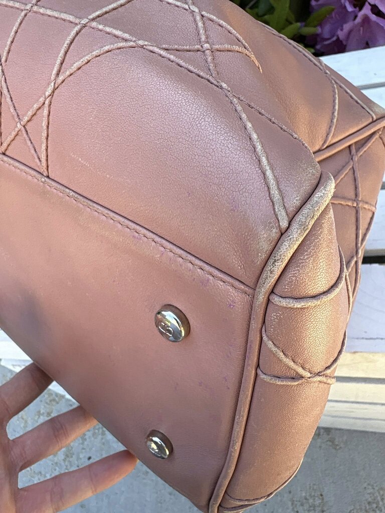 Christian Dior Cannage Granville Polochon Bag