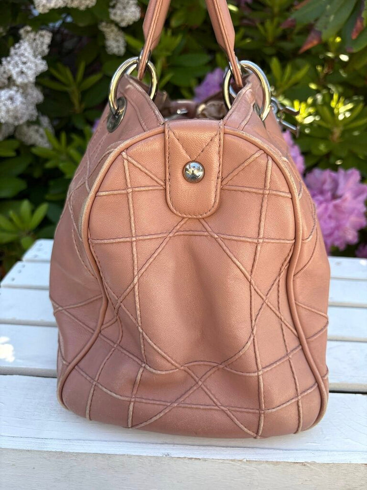 Christian Dior Cannage Granville Polochon Bag