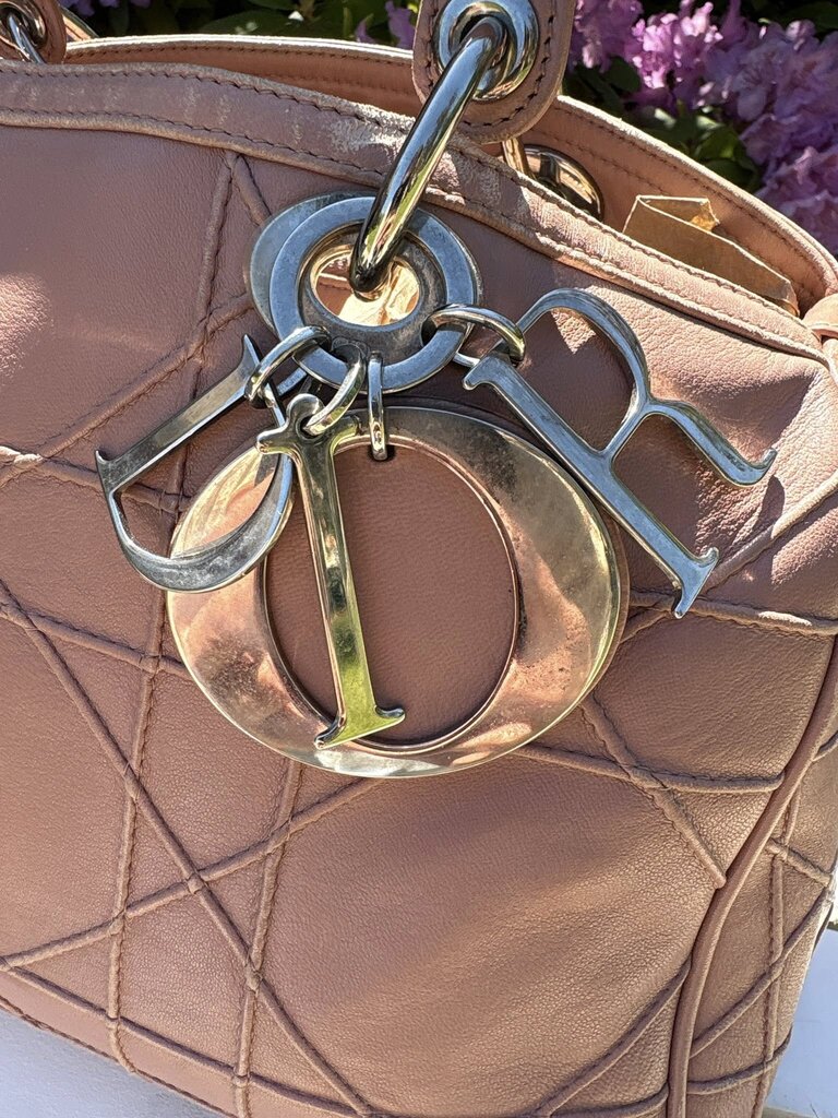Christian Dior Cannage Granville Polochon Bag