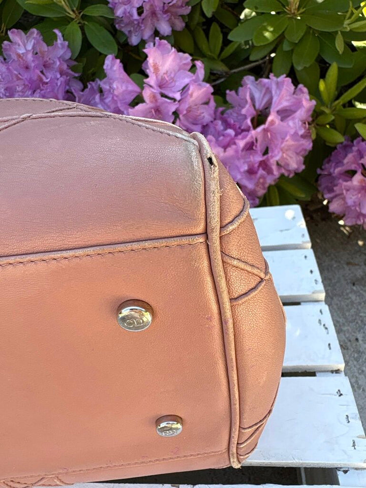 Christian Dior Cannage Granville Polochon Bag