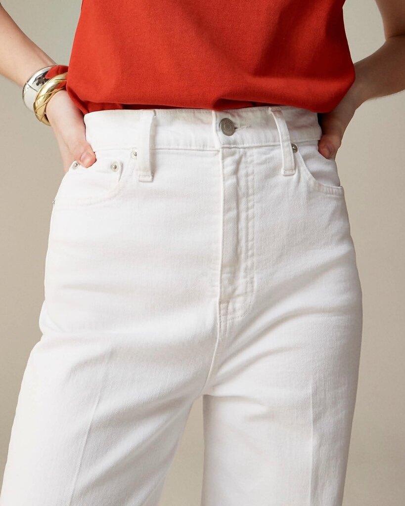 J Crew Wide-leg Denim Trouser - Size 30