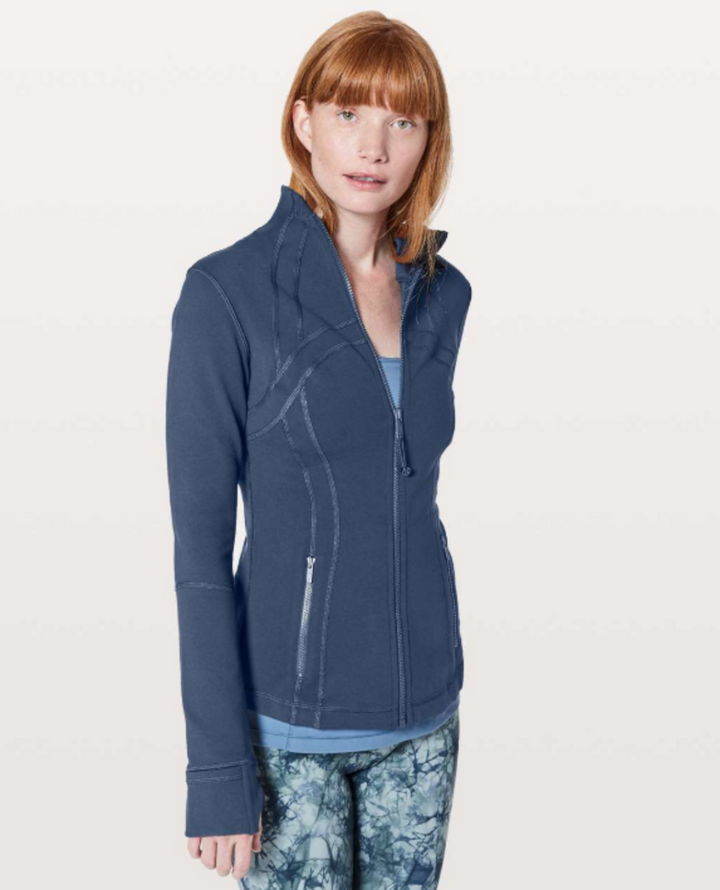 Lululemon NWT Define Jacket *Luon in True Navy - Size 10