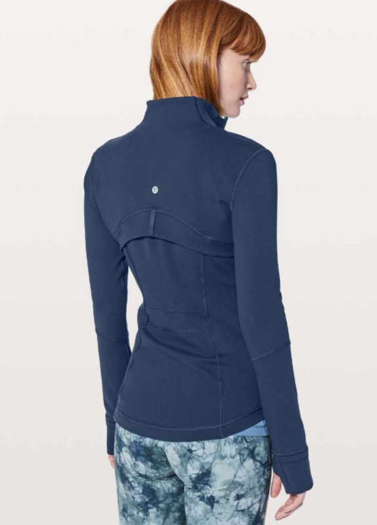 Lululemon NWT Define Jacket *Luon in True Navy - Size 10