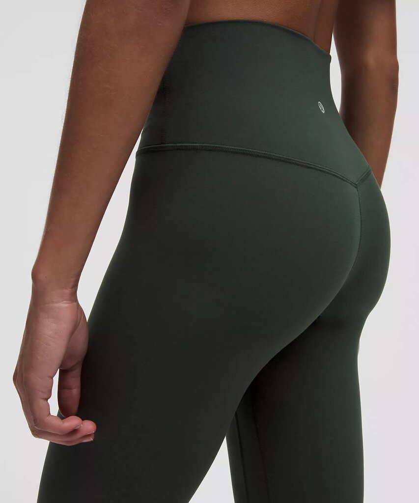 Lululemon Align High-Rise Leggings in Rainforest Green - Size 14