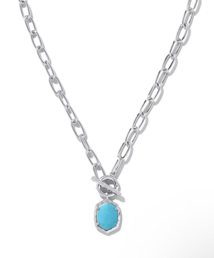 Kendra Scott Daphne Convertible Silver Link and Chain Necklace