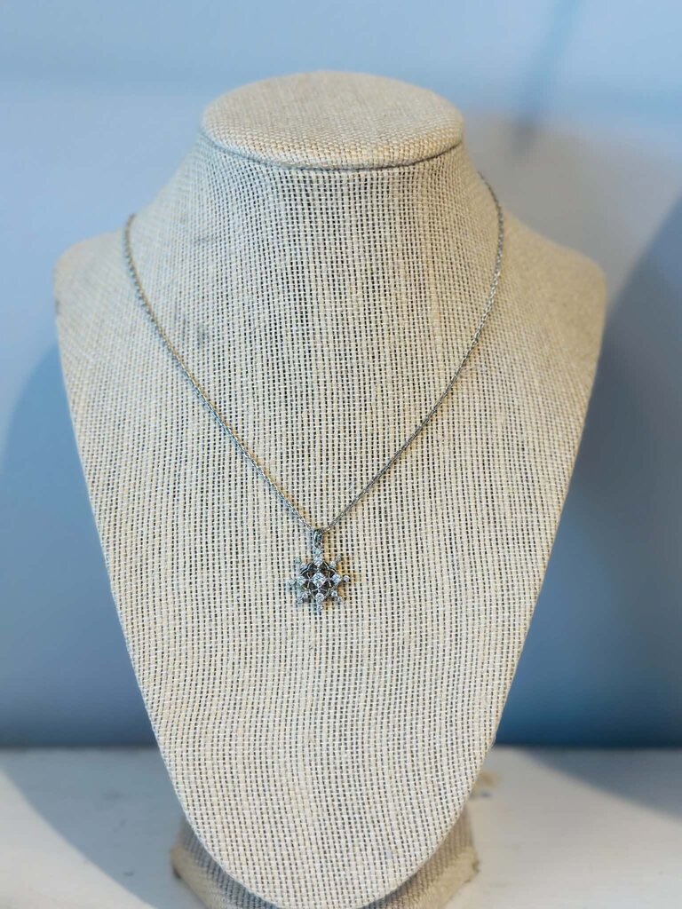 Kendra Scott Snowflake Pendant Necklace