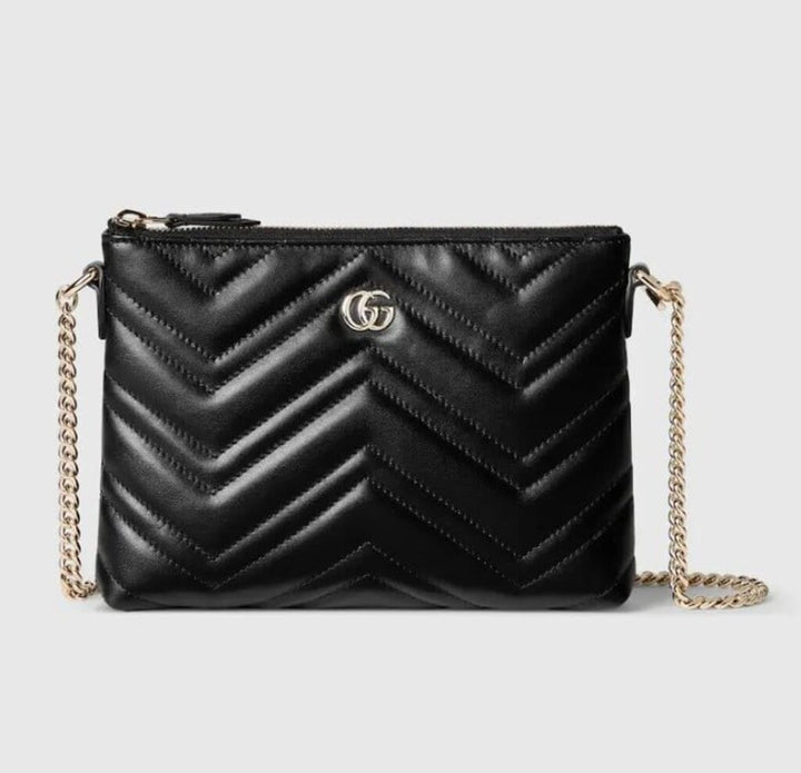 Gucci Marmot Pochette with Chain Strap