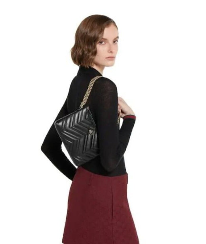 Gucci Marmot Pochette with Chain Strap
