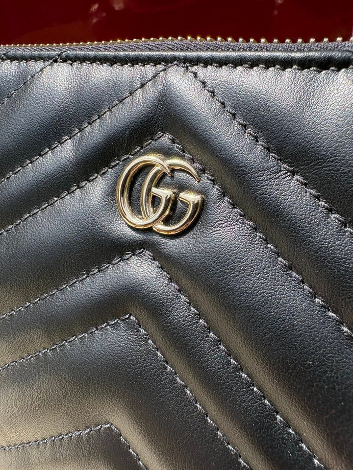 Gucci Marmot Pochette with Chain Strap