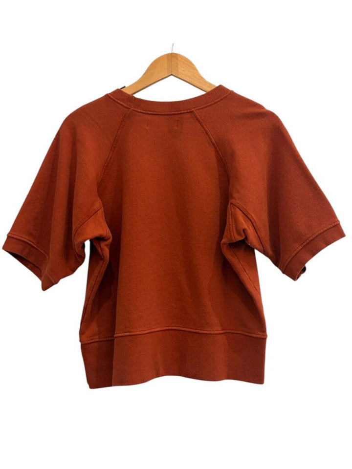 Imogene and Willie Graphic Print Crew Neck Sweatshirt Tee - Size Small